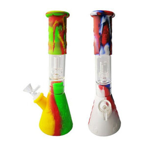 11 honeycomb silicone bong with shower percolator.jpg