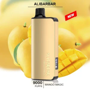 alibarbar ingot mango magic – 9000 puffs 1.webp