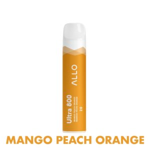 allo ultra 800 puff disposable vape mango peach orange.jpg