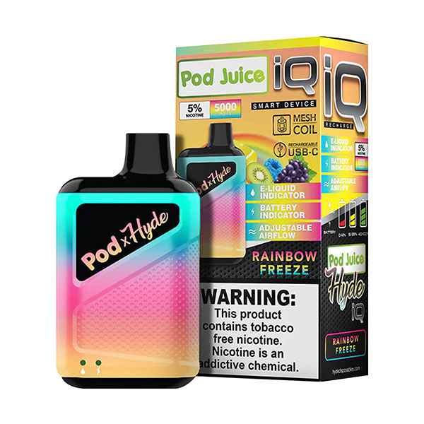 pod x hyde iq disposable 5000 rainbow freeze.jpg pod x hyde iq disposable 5000 rainbow freeze.jpg
