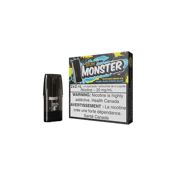 stlth monster pods blue razz lemon ice.jpg stlth monster pods blue razz lemon ice.jpg