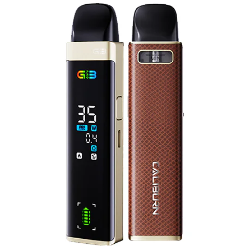 uwell caliburn g3 pro pod kit brown leather.png uwell caliburn g3 pro pod kit brown leather.png