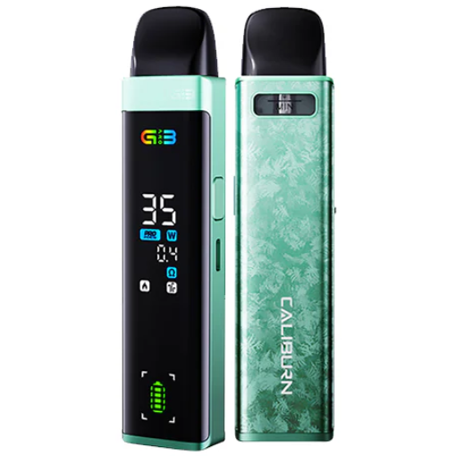 uwell caliburn g3 pro pod kit frozen green.png uwell caliburn g3 pro pod kit frozen green.png