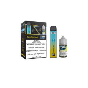 uwell caliburn g3 pod kit and salt e liquid bundle citrus wave and blue raspberry by lemon drop salt nic vape juice.png