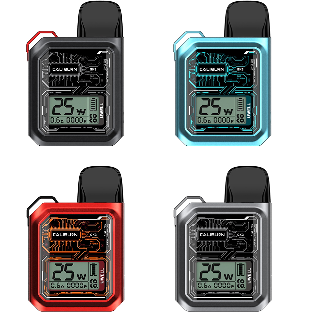 uwell caliburn gk3 pod system devices.png uwell caliburn gk3 pod system devices.png