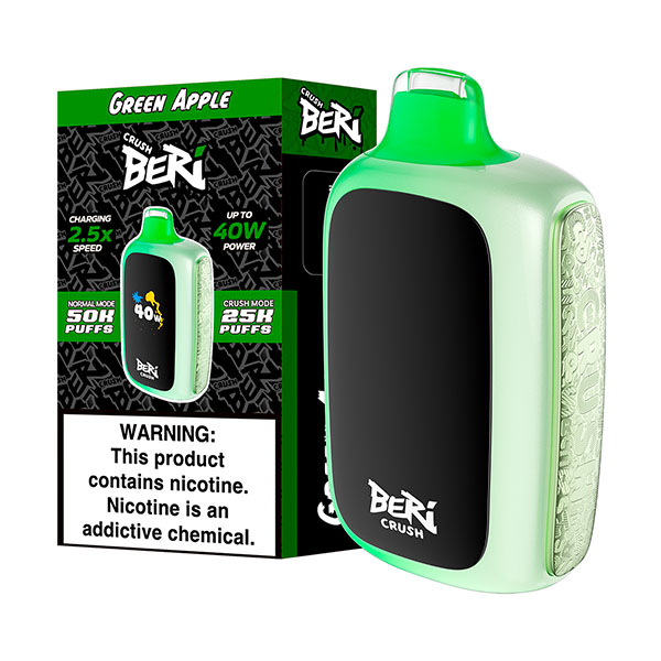 beri crush 50k puff disposable green apple.jpg beri crush 50k puff disposable green apple.jpg
