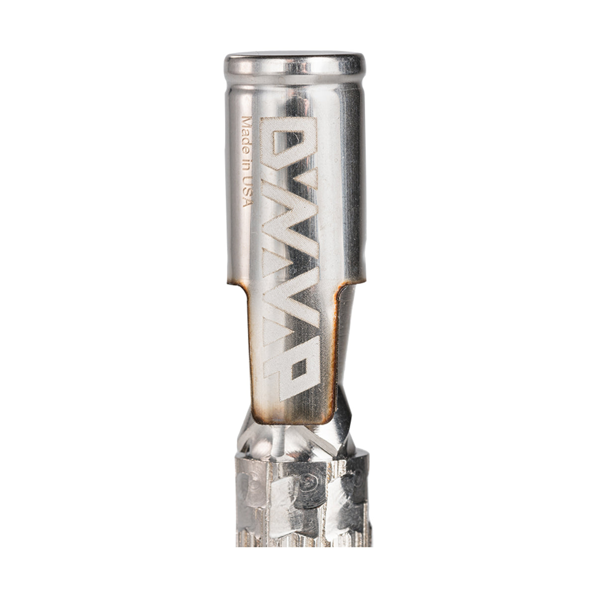 dynavap m plus silver front view with captive cap.jpg dynavap m plus silver front view with captive cap.jpg