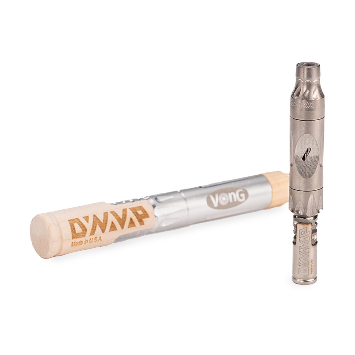dynavap vong titanium straight view with package container.jpg dynavap vong titanium straight view with package container.jpg