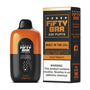 fifty bar 20k puff disposable gold tobacco.jpg