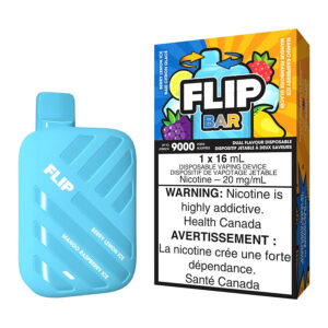 flip bar disposable vape device berry lemon ice and mango raspberry ice.jpg