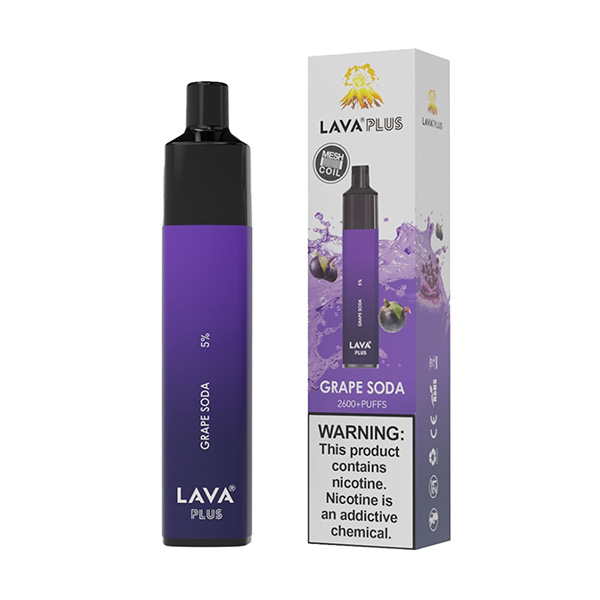 lava plus 2600 puff disposable grape soda.jpg lava plus 2600 puff disposable grape soda.jpg