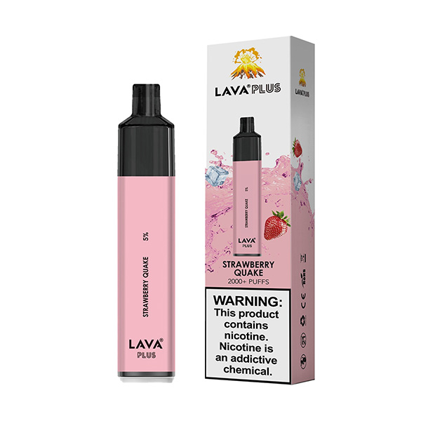 lava plus 2600 puff disposable strawberry quake.jpg lava plus 2600 puff disposable strawberry quake.jpg