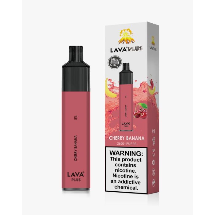 lava plus disposable vape 2600 puffs cherry banana.jpeg lava plus disposable vape 2600 puffs cherry banana.jpeg