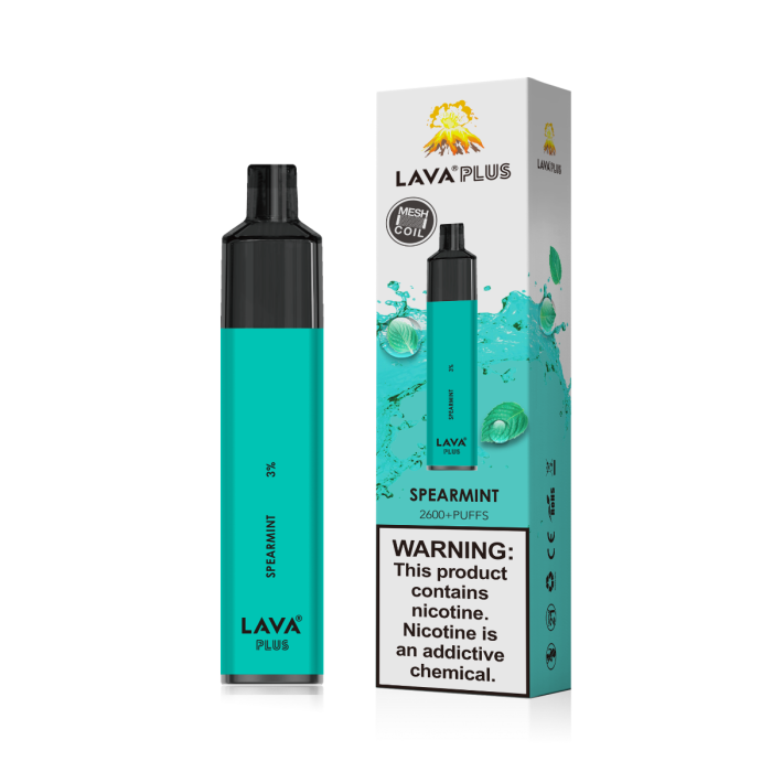 lava plus disposable vape 2600 puffs spearmint.png lava plus disposable vape 2600 puffs spearmint.png