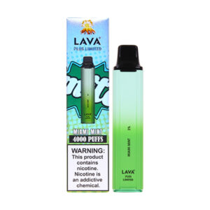 lava plus limited 4000 puffs disposable miami mint.jpg