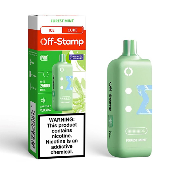 off stamp ice cube pod 25k puff forest mint.jpg off stamp ice cube pod 25k puff forest mint.jpg