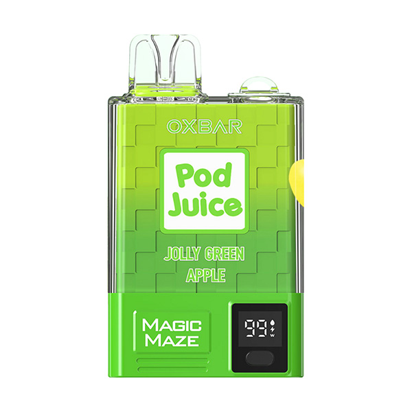 oxbar magic maze pro 10000 puff jolly green apple.jpg oxbar magic maze pro 10000 puff jolly green apple.jpg