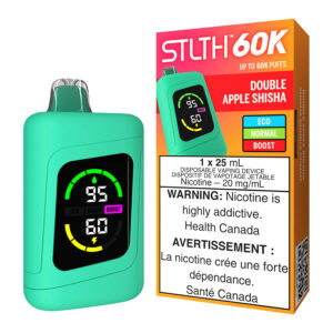 stlth 60k disposable vape device double apple shisha.jpg