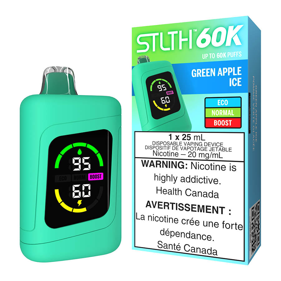 stlth 60k disposable vape device green apple ice.jpg stlth 60k disposable vape device green apple ice.jpg