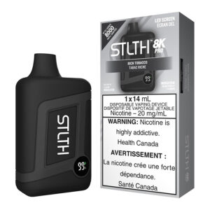 stlth 8k pro disposable vape device rich tobacco.jpg