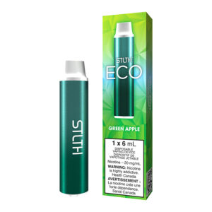 stlth eco disposable vape device green apple.jpg