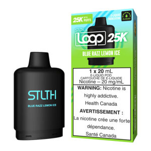 stlth loop 25k e liquid pod pack blue razz lemon ice.jpg
