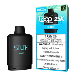 stlth loop 25k e liquid pod pack ice mint.jpg