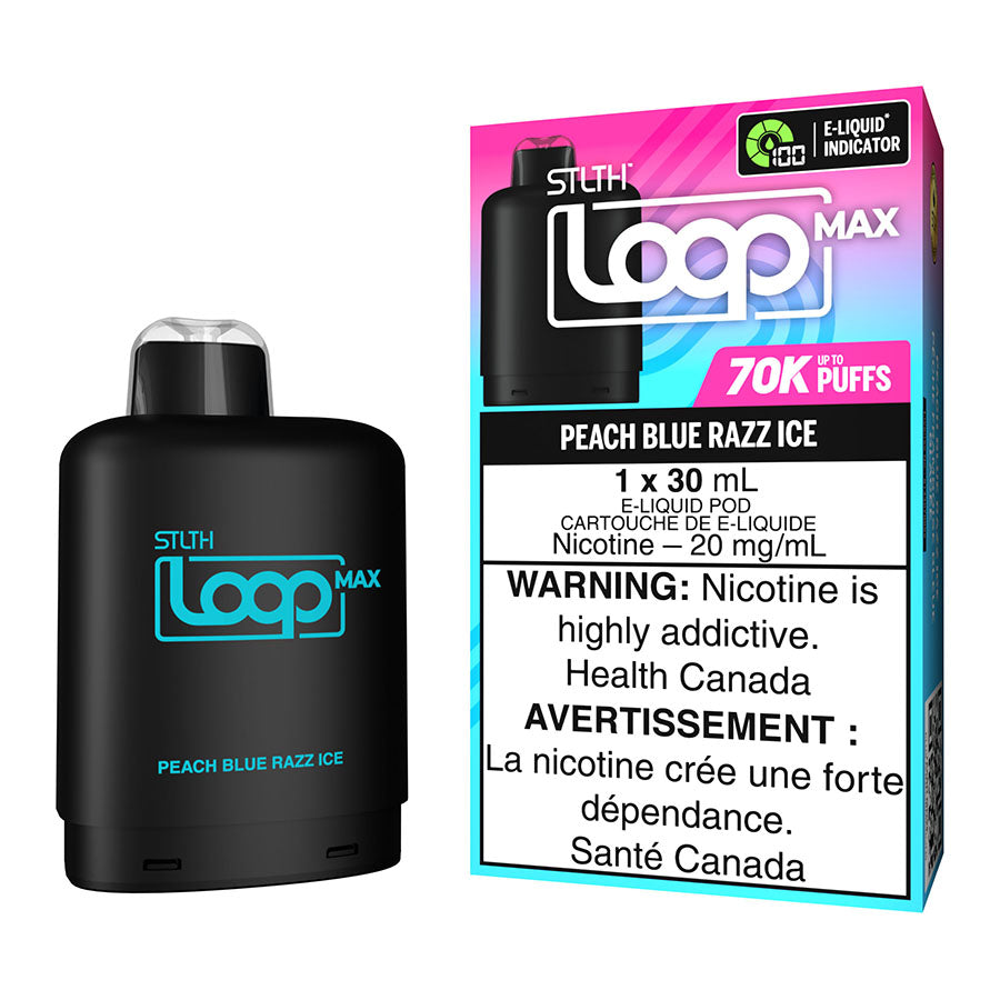 stlth loop max e liquid pod pack peach blue razz ice.jpg stlth loop max e liquid pod pack peach blue razz ice.jpg