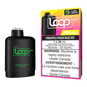 stlth loop max e liquid pod pack pineapple peach razz ice.jpg