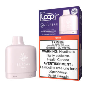 stlth loop max x elf bar e liquid pod pack peach 20ml.jpg