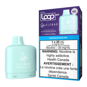 stlth loop max x elf bar e liquid pod pack sour blue razz ice 20ml.jpg