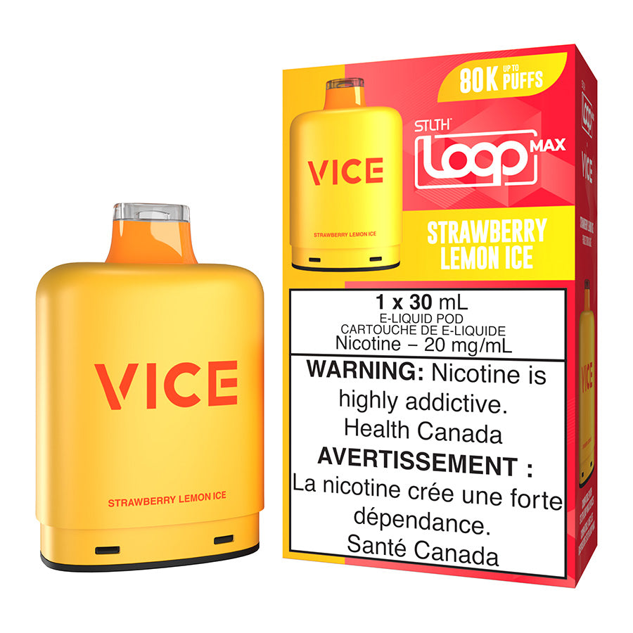stlth loop max x vice e liquid pod pack strawberry lemon ice 30ml.jpg stlth loop max x vice e liquid pod pack strawberry lemon ice 30ml.jpg