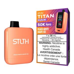 stlth titan max disposable vape device peach white grape ice.jpg