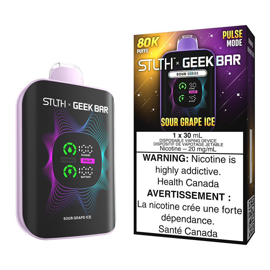 stlth x geek bar disposable vape device sour grape ice 30ml.jpg stlth x geek bar disposable vape device sour grape ice 30ml.jpg