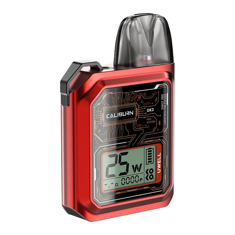 uwell gk3 pod vape device red.jpg uwell gk3 pod vape device red.jpg